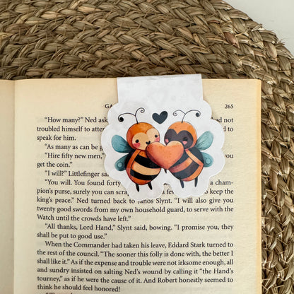 Holographic Magnetic Honeybees Bookmark for Book Lovers