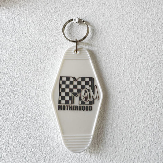 SALE "Motherhood" Retro Motel Keychain – A Tribute to Mom