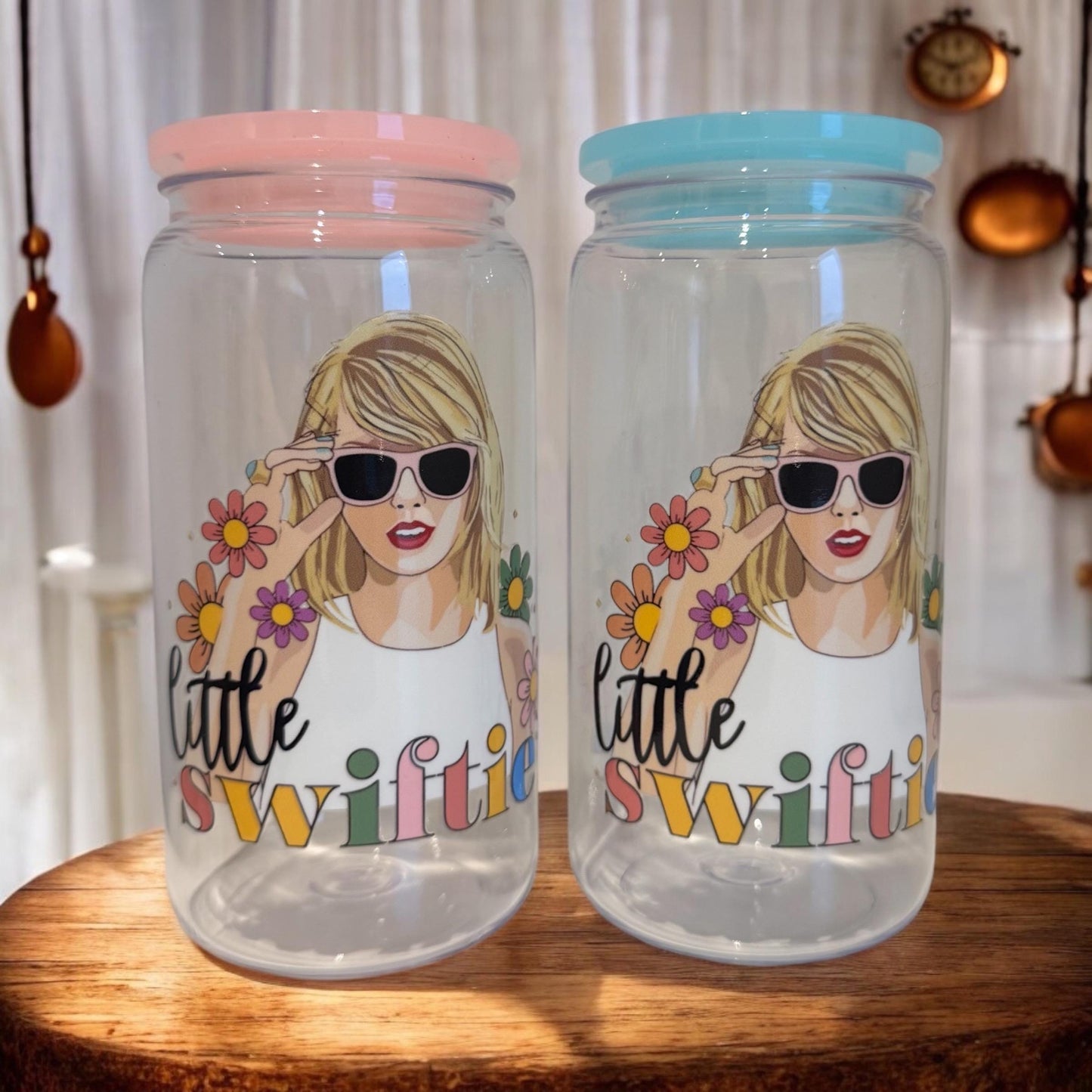 TSwift themed acrylic mug for kids