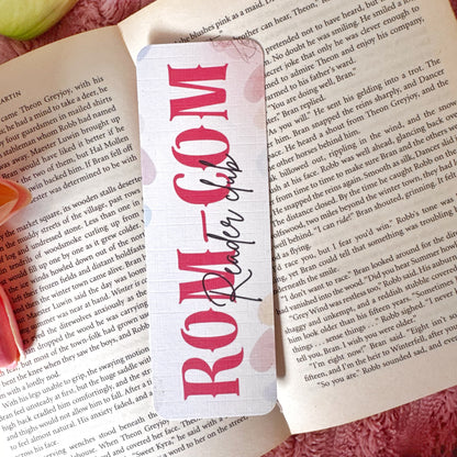 cute rom com bookmark 2 x 6 inches