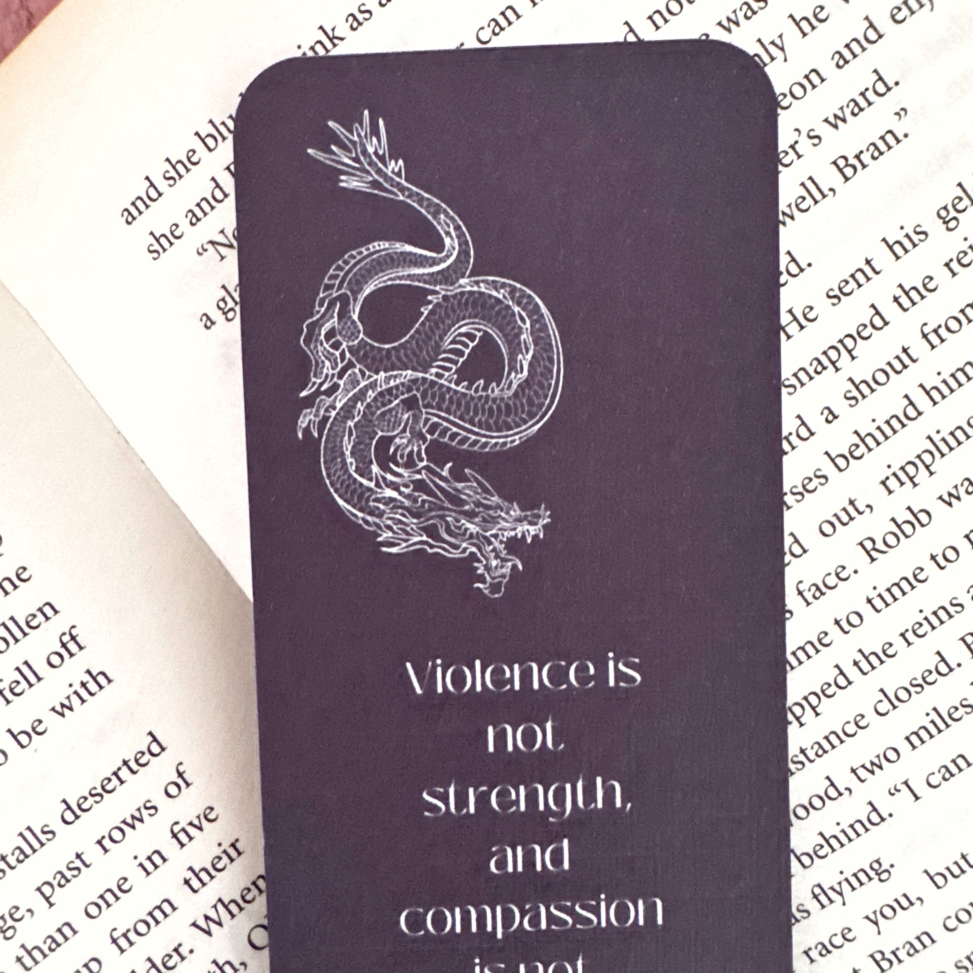 fantasy dragon bookmark for readers