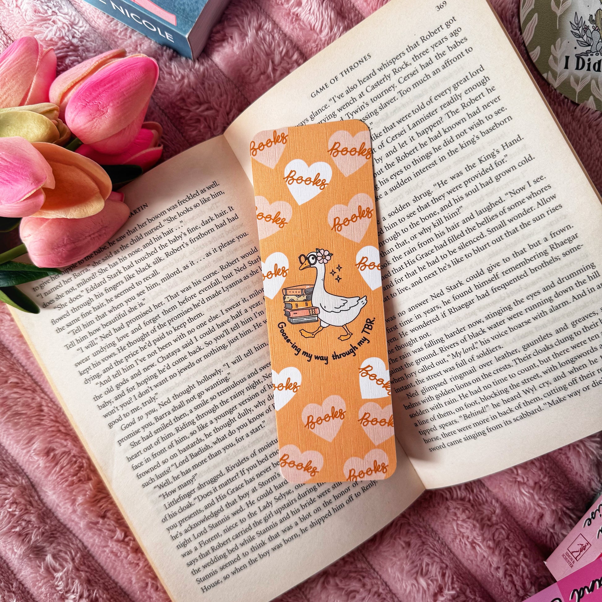 funny tbr bookmark for book lovers