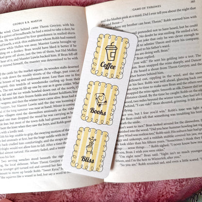 gift for coffee lovers bookmark