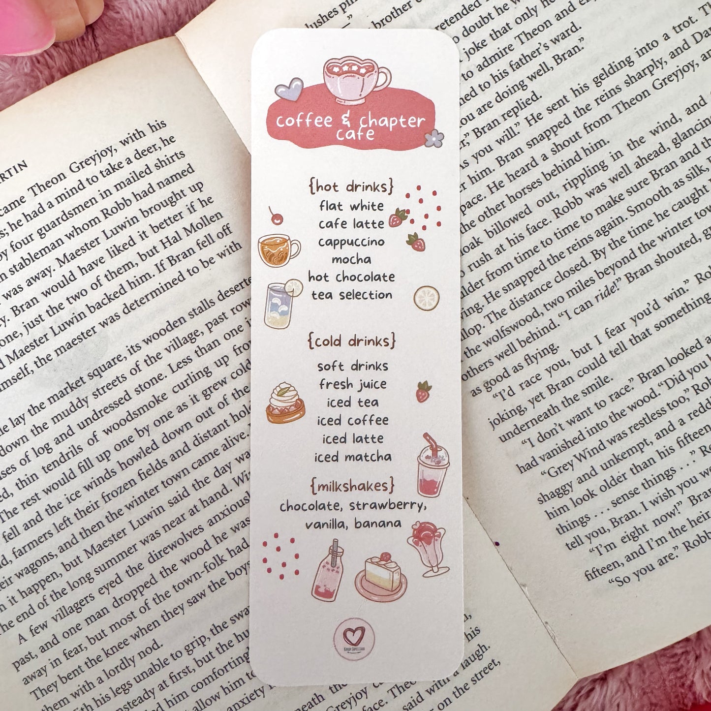 gift for readers coffee lover bookmark