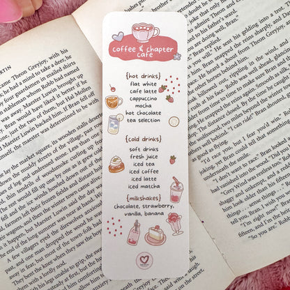 gift for readers coffee lover bookmark