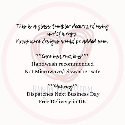 Teacher themed Glass Tumbler 16 oz, Perfect Gift for Teachers, Christmas Gifts for Teachers, Nursery Teachers Gifts, Session End Gifts
