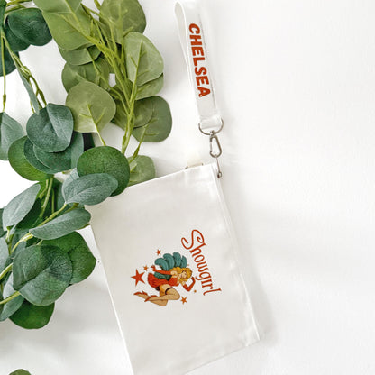 Personalized Showgirl Cosmetic Pouch - Swiftie Gift