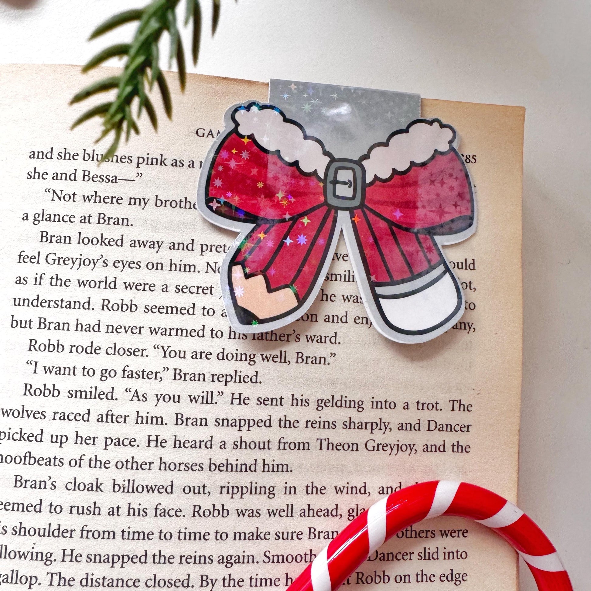 Coquette Bow Pencil Magnetic Bookmark: Teacher Christmas Gift, Book Lover Gift