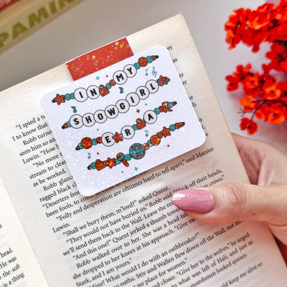 Showgirl TLOAS bracelet Magnetic Bookmark: Book Lover Gift, Bookish gifts