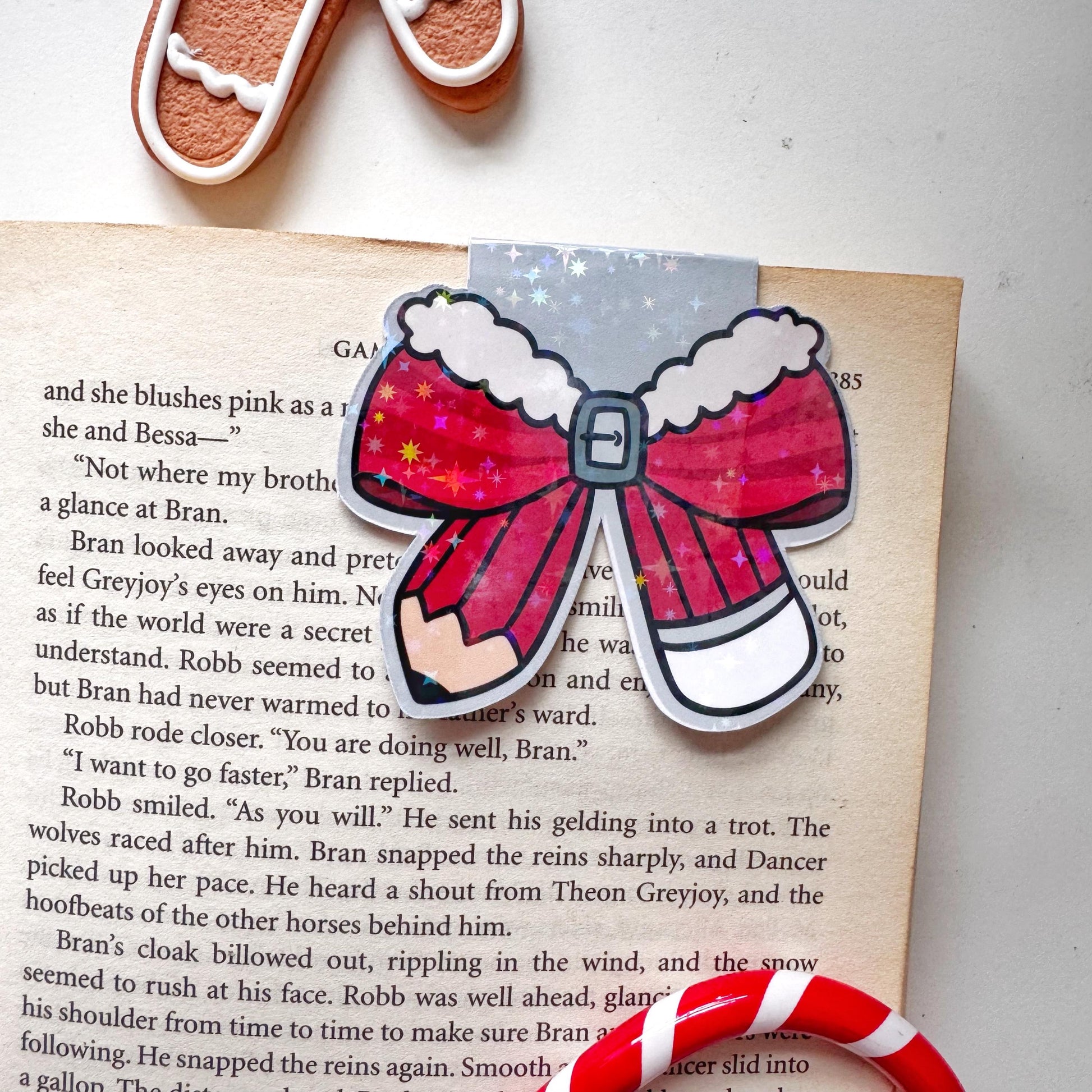 Coquette Bow Pencil Magnetic Bookmark: Teacher Christmas Gift, Book Lover Gift