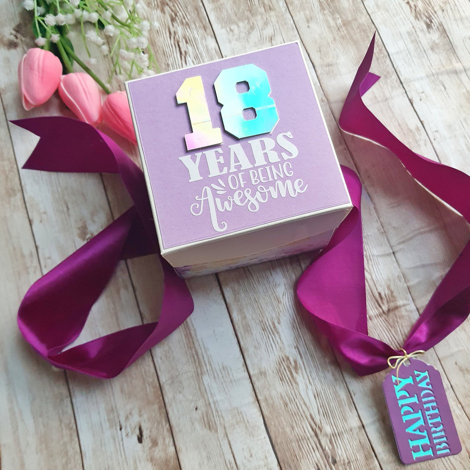 Factory Price Party Celebration Surprise Explosion Cake Box Birthday Gift  Box
